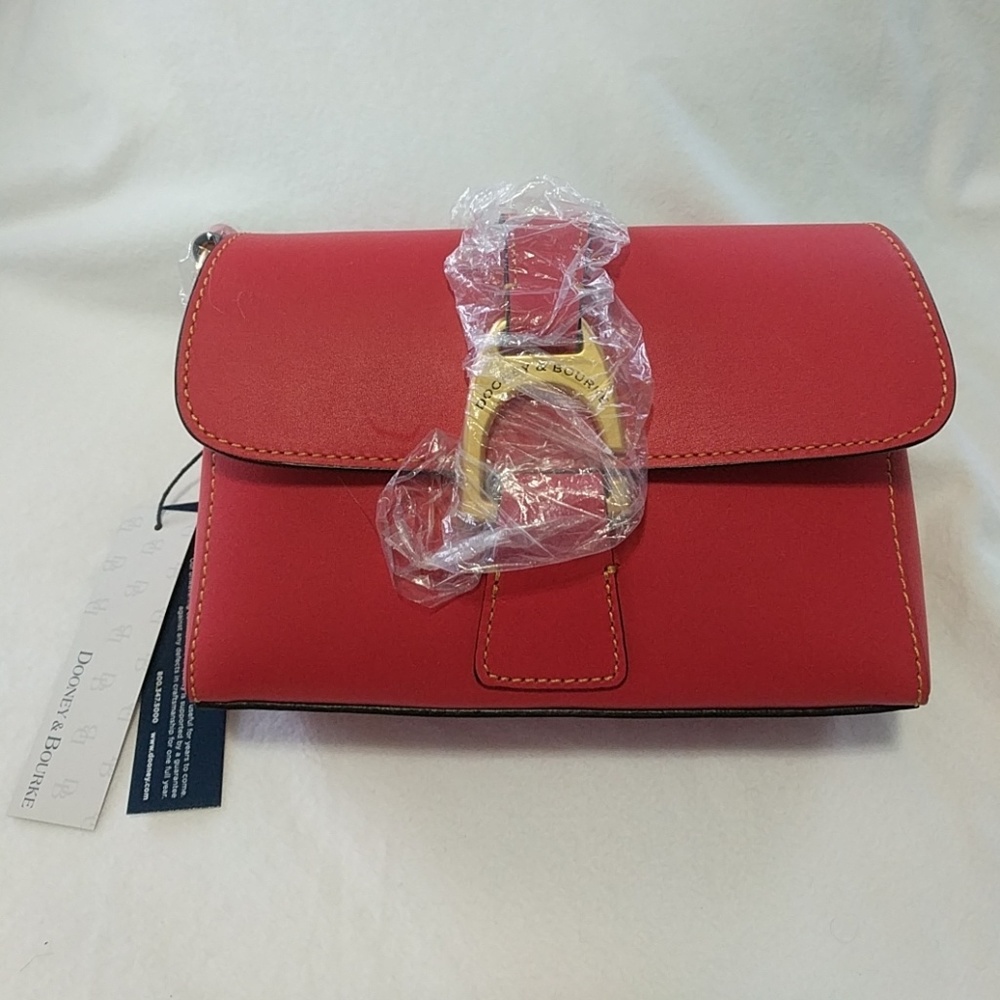 Dooney & Bourke Pink and Orange Kyra Handbag